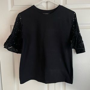 Banana Republic black blouse